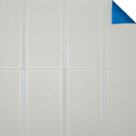 Covor de joacă cu două fețe Blue & White 200x140 cm