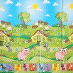 Covor de joacă farm Piggy 200x140 cm