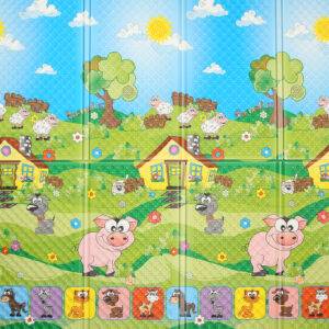 Covor de joacă farm Piggy 200x140 cm