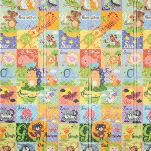 Covor de joacă colorat Pexeso 200x140 cm